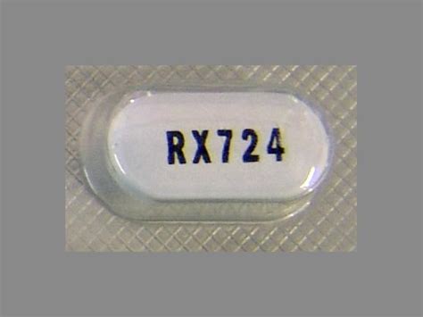 Imprint: <b>RX724</b> What is the Imprint? The imprint is a characteristic of an oral solid dosage form of a medicinal product, specifying the alphanumeric text that appears on the solid dosage form, including text that is embossed, debossed, engraved or printed with ink. . Rx724 what is it